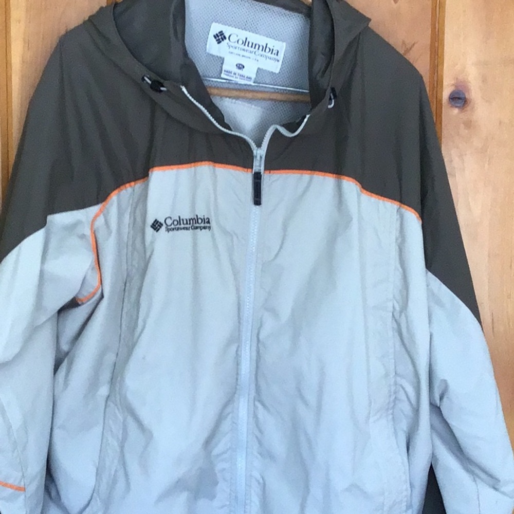 Mens xxL jacket light spring fall cool nites Columbia